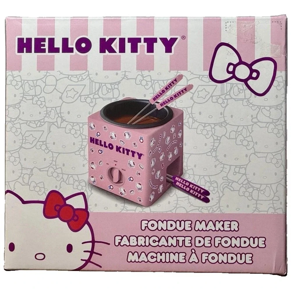 NEW Hello Kitty Fondue Maker by Uncanny Brands - Brand New In Box, Never Opened‎